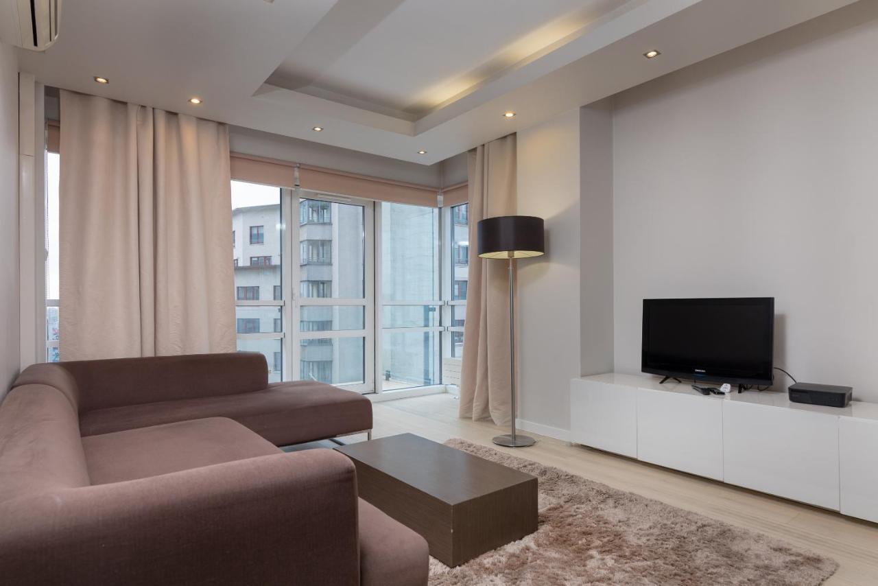 Grzybowska Platinum Apartment Tower A Varsavia Esterno foto