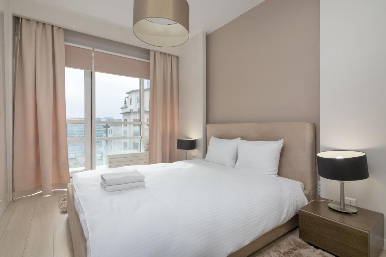 Grzybowska Platinum Apartment Tower A Varsavia Esterno foto