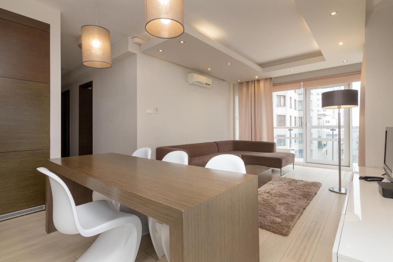 Grzybowska Platinum Apartment Tower A Varsavia Esterno foto